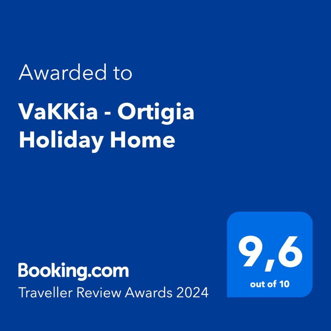 Vakkia - Ortigia Holiday Home Syrakusa Exteriör bild